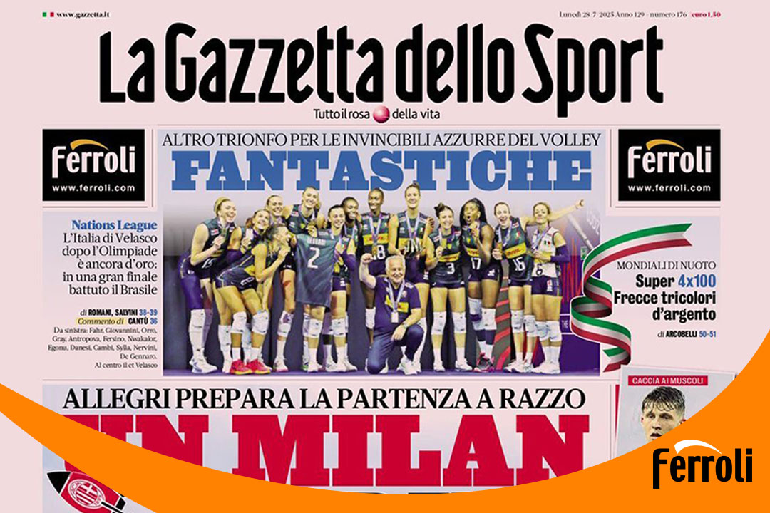 lehu乐虎强势上岸《米兰体育报》头版！